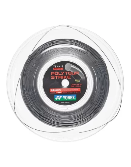 Yonex Poly Tour Strike Iron Grey 200m - tennis string