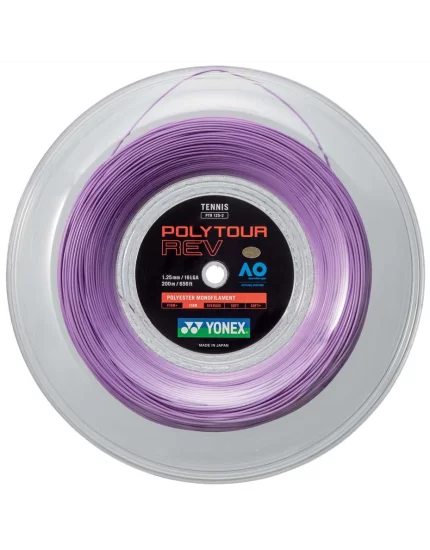 Yonex Poly Tour REV Purple 200m - tennis string