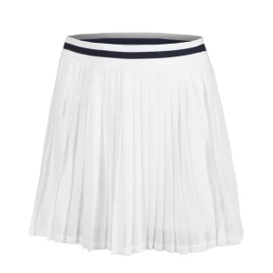 Wilson Team Pleated Skirt Bright White - tennis skirt