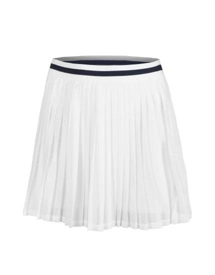 Wilson Team Pleated Skirt Bright White - tennis skirt