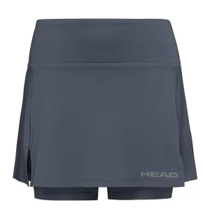 Head Club Basic Skort W Anthracite - tennis skort