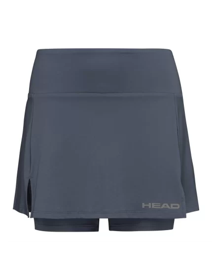 Head Club Basic Skort W Anthracite - tennis skort