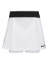 Head DYNAMIC Skort Women Whte - women's tennis skort