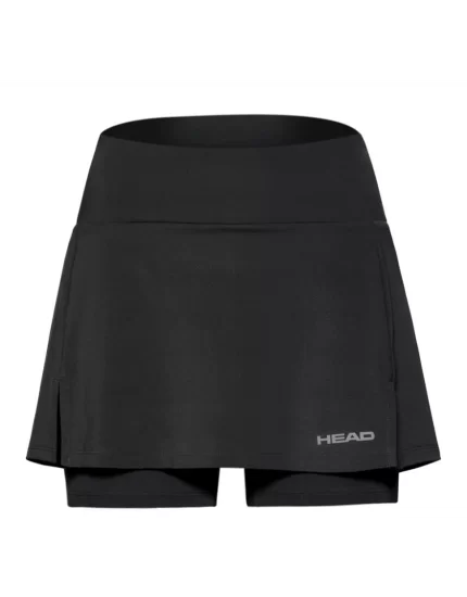 Head Club Basic Skort Black - tennis skort