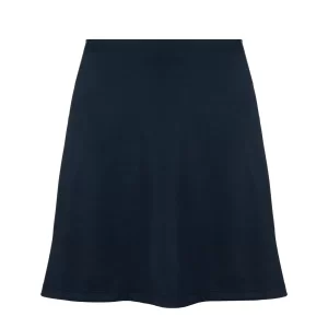 Wilson Team Flat Front Skirt Classic Navy - tennis skirt