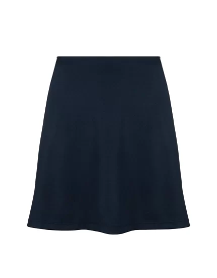 Wilson Team Flat Front Skirt Classic Navy - tennis skirt