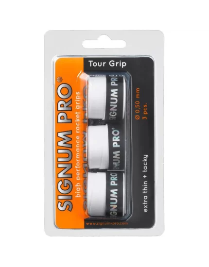Signum pro Tour Grip White 3 Pack - overgrip