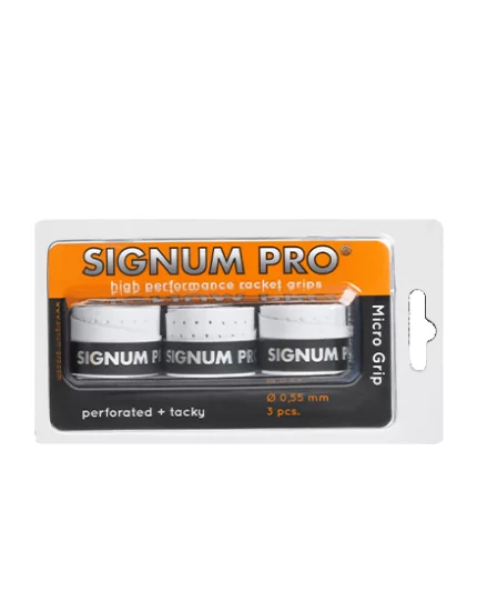 Signum Pro Micro Grip White (3 pcs.) - overgrip