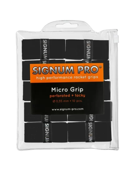 Signum Pro Micro Grip Black (10 pcs.) - overgrip