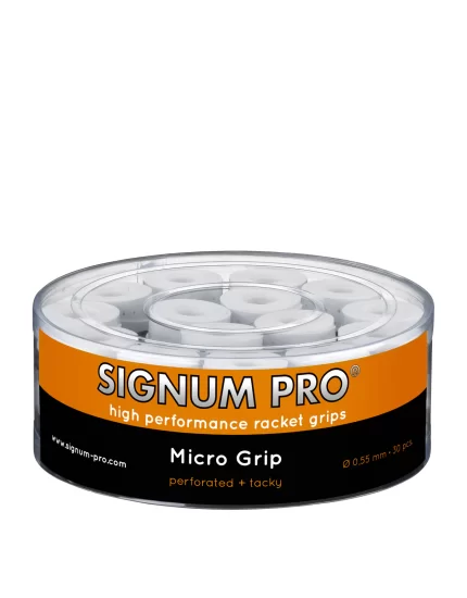Signum Pro Micro Grip White (30 pcs.) - overgrip