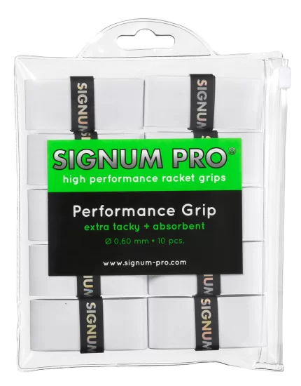 Signum Performance Grip White 10 pcs. - overgrips