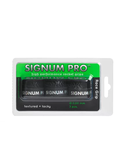 Signum Pro Race Grip Czarne (3 szt.) - overgips
