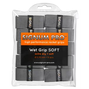 Signum Pro Wet Grip Soft Grey 10 Pack - overgrip