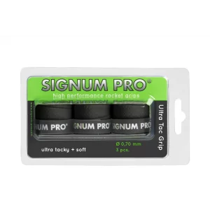 Signum Pro Ultra Tac Grip Black 3 Pack - overgrip