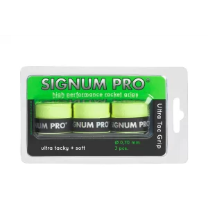 Signum Pro Ultra Tac Grip Yellow 3 Pack - overgrip