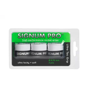 Signum Pro Ultra Tac Grip White 3 Pack - overgrip