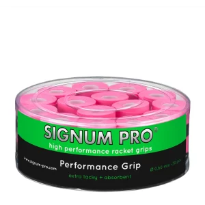 Signum Pro Performance Grip Pink (30 pcs.) - racket grips