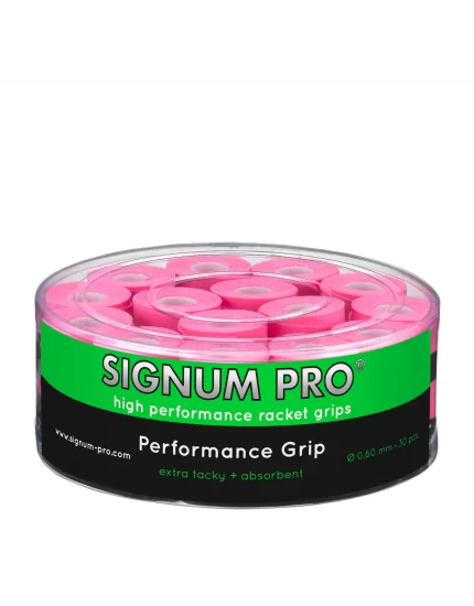 Signum Pro Performance Grip Pink (30 pcs.) - racket grips