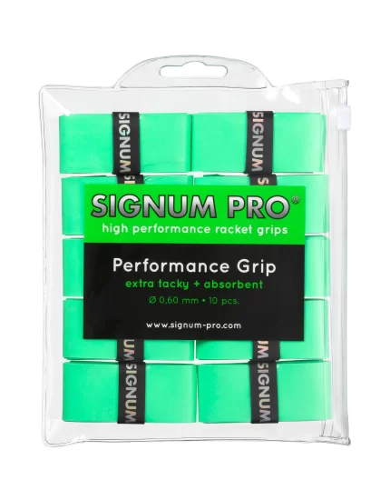 Signum Pro Performance Grip Green 10 pcs. - overgrips