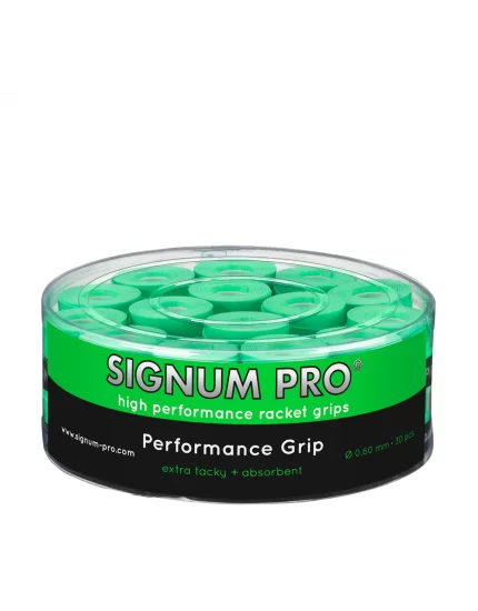 Signum Pro Performance Grip Green 30 pcs. - overgrips