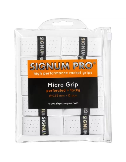 Signum Pro Micro Grip White (10 pcs.) - overgrip