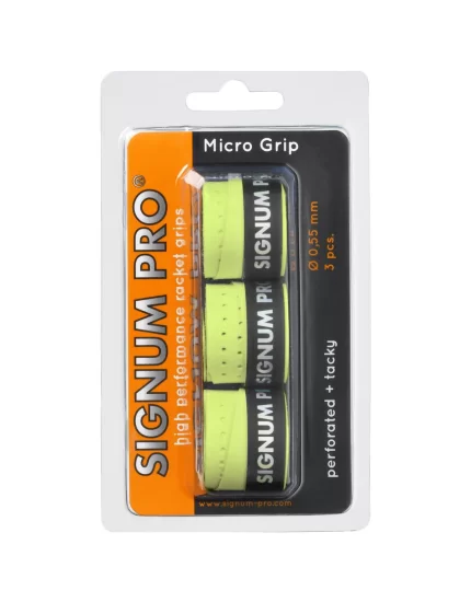 Signum Pro Micro Grip Yellow (3 pcs.) - overgrip