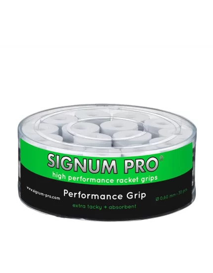 Signum Pro Performance Grip White (30 pcs.) - racket grips