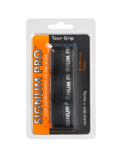Signum pro Tour Grip Black 3 Pack - overgrip