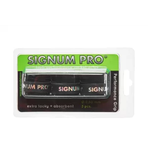 Signum Pro Performance Grip Black 3 pcs. - high performance racket grips