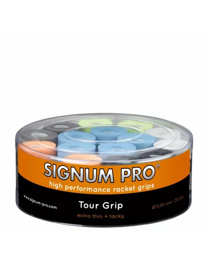 Signum Pro Tour Grip Mix (30 pcs.) - high performance racket grip