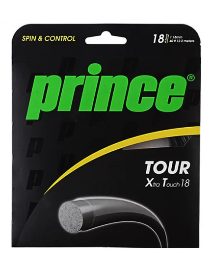 Prince Tour Xtra Touch Black - tennis string