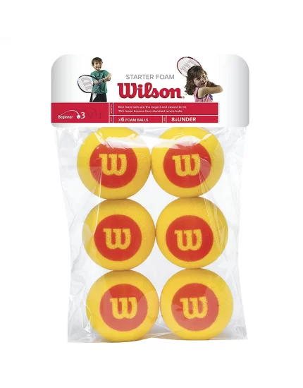Wilson Starter Foam (6 pcs.) - tennis balls