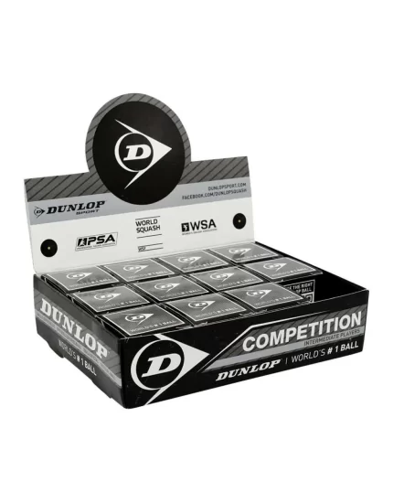 Dunlop Competition (12 pcs.) - squash balls