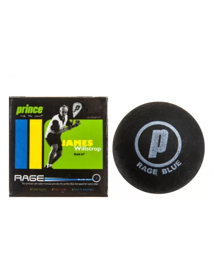 Prince Blue Dot Squash Ball 1 - piłka do squasha