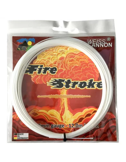 Weiss Cannon Fire Stroke White - tennis string
