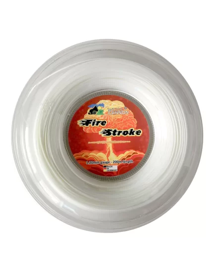 Weiss Cannon Fire Stroke White 200m - tennis string