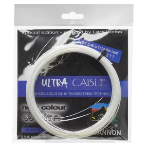Weiss Cannon Ultra Cable White - tennis string