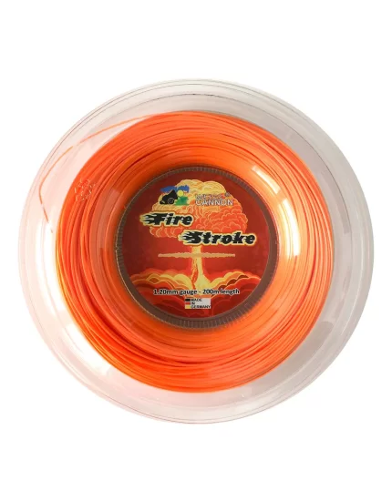 Weiss Cannon Fire Stroke Orange 200m - tennis string