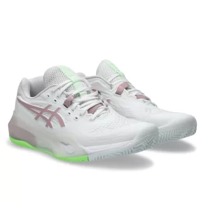 Asics Gel-Resolution X Clay White Morganite - tennis shoes