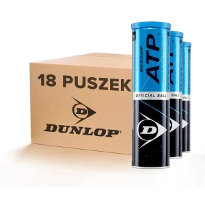 Dunlop ATP Tour 4 Pack - 18 cans of tennis balls