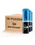 Dunlop ATP Tour 4 Pack - 18 cans of tennis balls