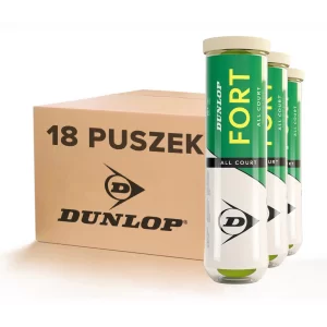 Dunlop Fort 4 Pack - 18 cans of tennis balls