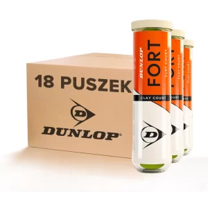 Dunlop Fort Clay Court (4 pcs.) - carton (18 cans)