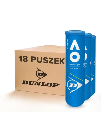 Dunlop Australian Open (4 pcs.) - 18 cans of tennis balls