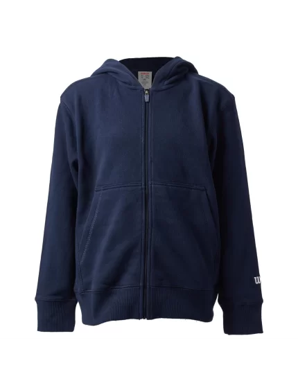 Wilson Youth Team Zip Hoodie Navy