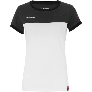Tecnifibre Lady F1 Stretch Black - women tennis tshirt