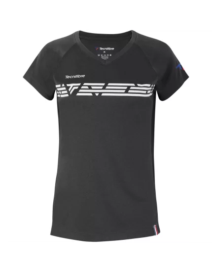 Tecnifibre Lady F2 Airmesh Black - women tennis tshirt