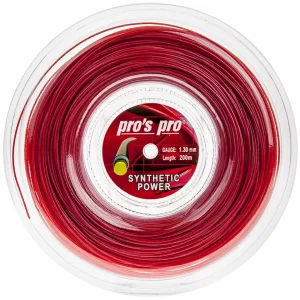 Pro's Pro Synthetic Power Red 200m - tennis string