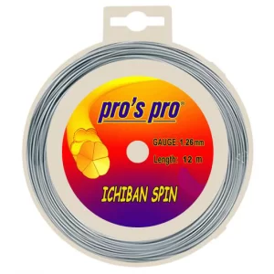 Pro's Pro Ichiban Spin Grey - tennis string