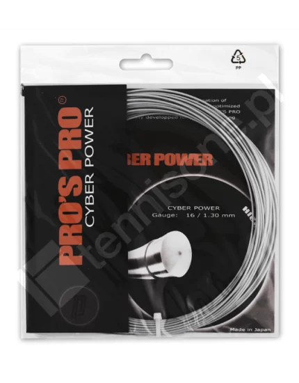 Pro's Pro Cyber Power Grey - tennis string